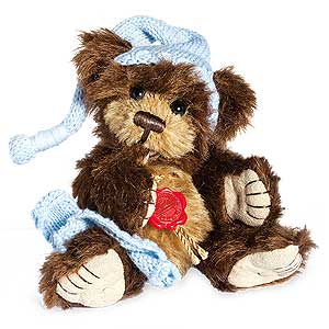 Chocolate Tom Thumb Teddy Bear by Teddy Hermann - 150787