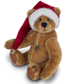 Teddy Hermann Christmas Miniature Teddy Bear  151012