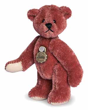Teddy Hermann Coral Red Miniature 154068