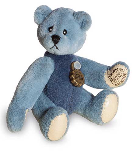 Teddy Hermann Blue Miniature Bear 154327