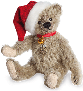 Teddy Hermann Christmas Miniature Bear 154372