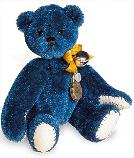 Teddy Hermann Night Blue Miniature Bear 154426