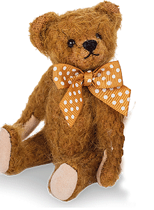 Teddy Hermann Miniature Antique Brown Bear 154723