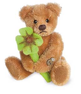 Teddy Hermann Lucky Shamrock Teddy Miniature 154921