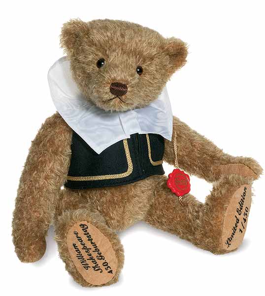 Teddy Hermann William Shakespeare Bear 155126