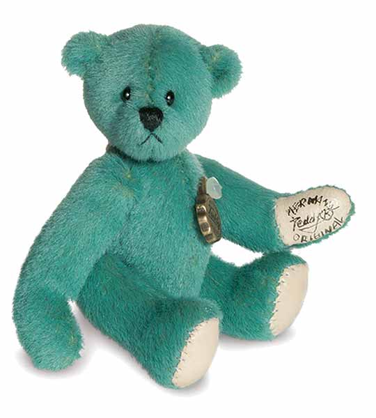 Teddy Hermann Teddy Turquoise Miniature 157557