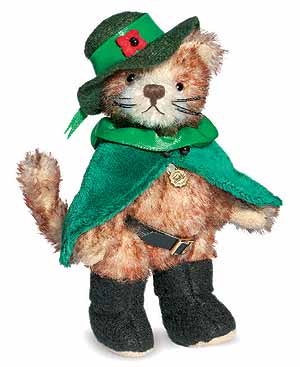 Teddy Hermann Puss in Boots Miniature 162933