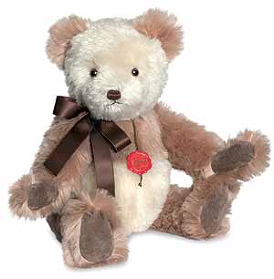 Teddy Hermann Nostalgic White Rose Bear 166450