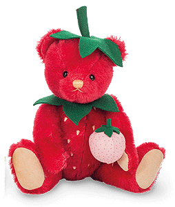 Teddy Hermann Strawberry Bear 170549