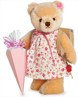 Teddy Hermann School Girl Teddy Bear 171218