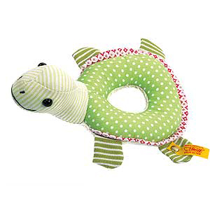 Steiff Slo Turtle Grip Toy 235450