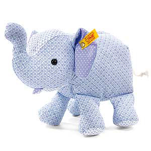 25cm Blue Little Circus Elephant by Steiff 235801
