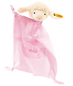 Pink Sweet Dreams Lamb Comforter by Steiff 237447