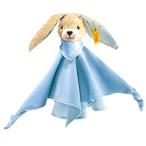 Steiff HOPPEL Blue Rabbit  28cm Comforter 237478