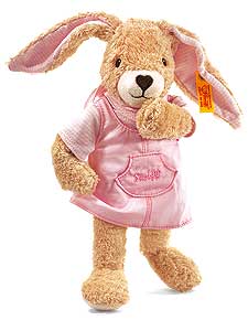 28cm HOPPEL Pink Rabbit by Steiff 237560