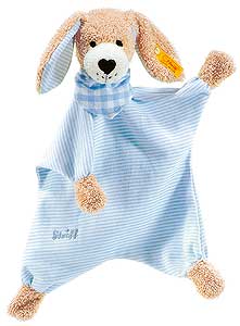 28cm Blue Good Night Dog Comforter by Steiff 238024