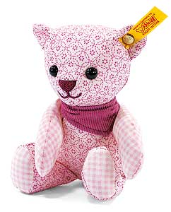 14cm Pink Little Circus Teddy Bear Rattle by Steiff 238222
