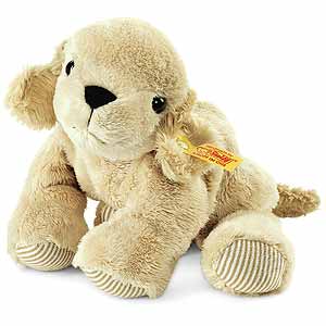 Steiff Lumpi Golden Retriever Heat Cushion 239199