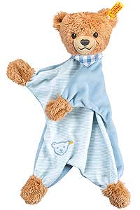 Steiff Sleep Well Bear Blue Comforter - Blue 239588