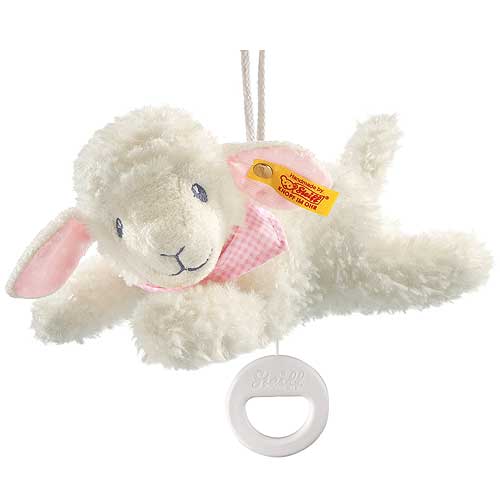 Steiff Sweet Dreams Lamb Music Box - Pink 239649
