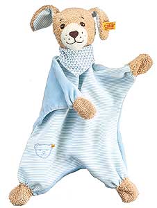 Steiff Good Night Dog Blue Comforter 30cm - 239694