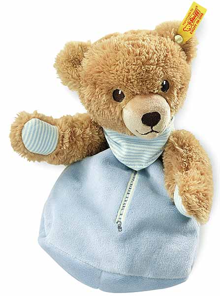 Steiff Sleep Well Bear Heat Cushion  - Blue 239878