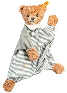 Steiff Sleep Well Bear Grey Comforter - Grey 239915