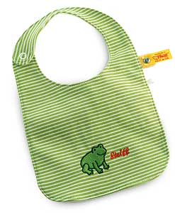 Steiff Fabio Frog Bib 240379 Steiff Fabio Frog Bib 240379