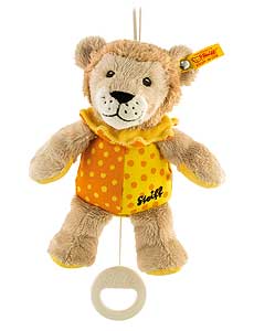 Steiff Leon Lion Music Box 240614