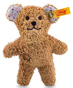 Steiff Mini Teddy Bear with Rattle and Rustling 240669