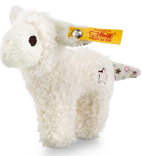 Steiff Mini Lamb with Rattle and Rustling 240676