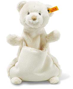 Steiff Soft Cuddly Friends Giggles Teddybär 28 cm creme 