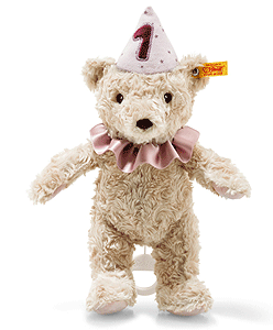 Steiff First Birthday Girl Musical Teddy Bear 240874