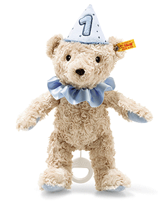 Steiff First Birthday Boy Musical Teddy Bear 240881