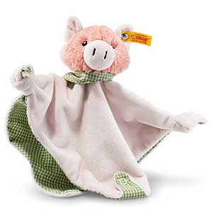 Steiff Piggilee Pig Rattle Comforter 241017