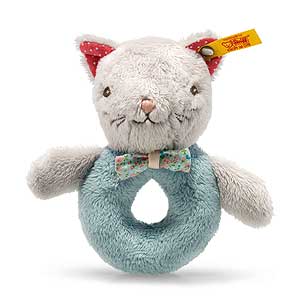 Steiff Blossom Babies Cat Grip Toy 241116