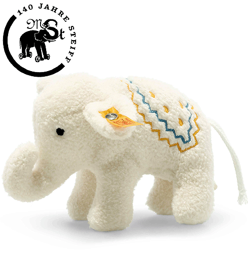 Steiff 140th Anniversary Little Elephant With Rattle 241147