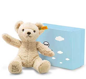 my first steiff bear pink