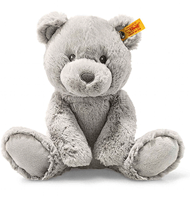 Steiff Cuddly Friends Bearzy Soft Grey Teddy Bear 241543