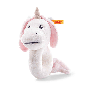 Steiff Unica Baby Unicorn Grip Toy with Rattle 241819