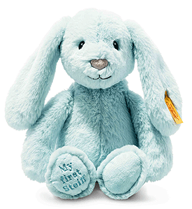 Steiff My First Steiff Blue Hoppie Rabbit 242069/242335