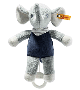 Steiff GOTS Eliot Elephant Music Box 242410