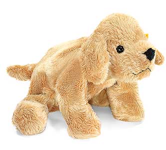 Mini Floppy LUMPI Golden Retriever Puppy by Steiff 281358