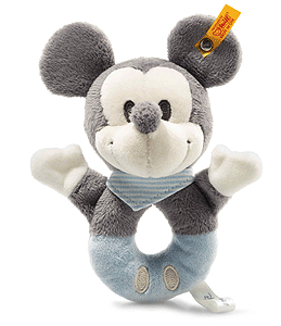 Steiff Disney Mickey Mouse Grip Toy with Rattle 290046