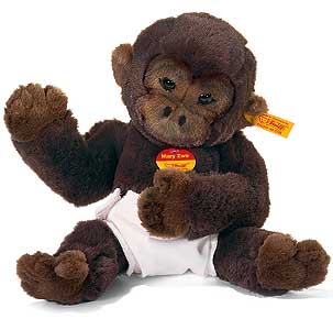 Baby Gorilla 'Mary Zwo' by Steiff 345777