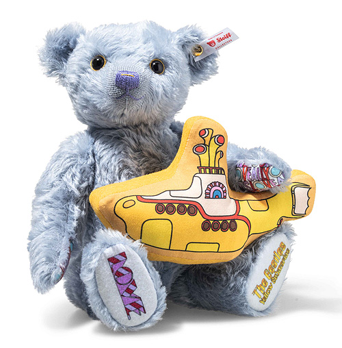 Steiff Rocks Beatles Yellow Submarine Teddy Bear 356421