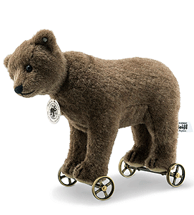 Steiff 1904 Bear On Wheels Replica 403354