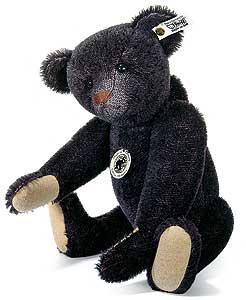 Steiff 1908 Black Mohair Teddy Bear 408564