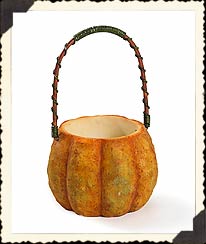 Aubrey's Pumpkin Basket by Boyds 653605