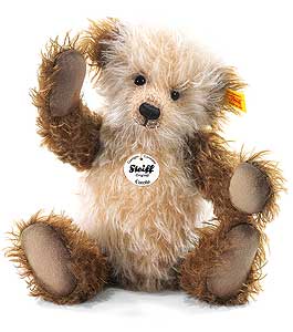 Classic CORETTO 33cm brown/white Teddy Bear by Steiff 663581